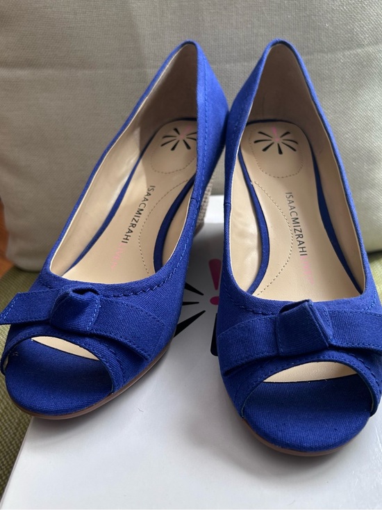 Isaac Mizrahi Shoes - NEW Issac Mizrahi Peep Toe Espadrilles